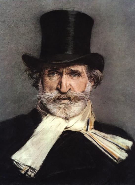 Portrait of Giuseppe Verdi,Giovanni Boldini,60x40cm