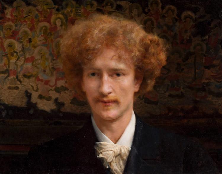 Portrait of Ignacy Jan,Alma-Tadema Sir Lawrence,45.7x58.4cm