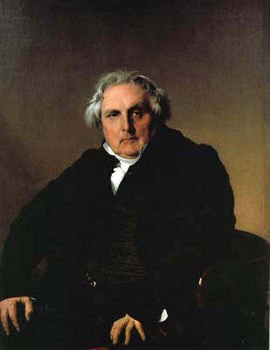 Portrait of Luis-Franqois Bertin,Jean Auguste Dominique Ingres