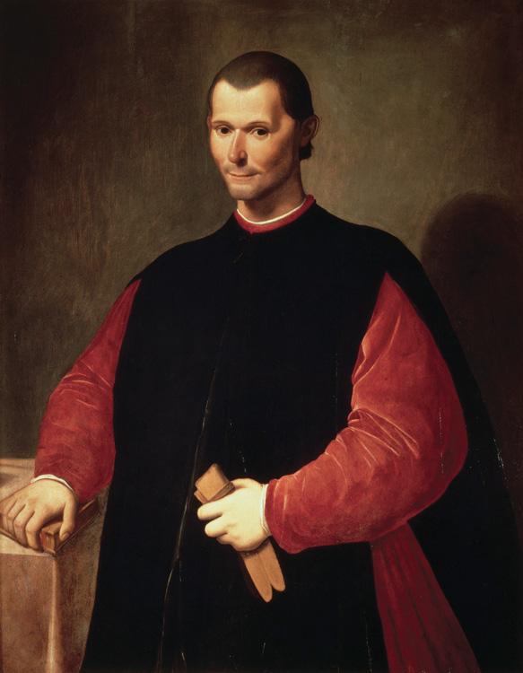Portrait of Niccolo Macchiavelli,Santi Di Tito,50x40cm