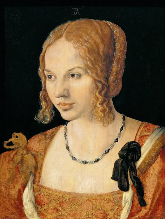Portrait of a Young,Albrecht Durer,50x40cm