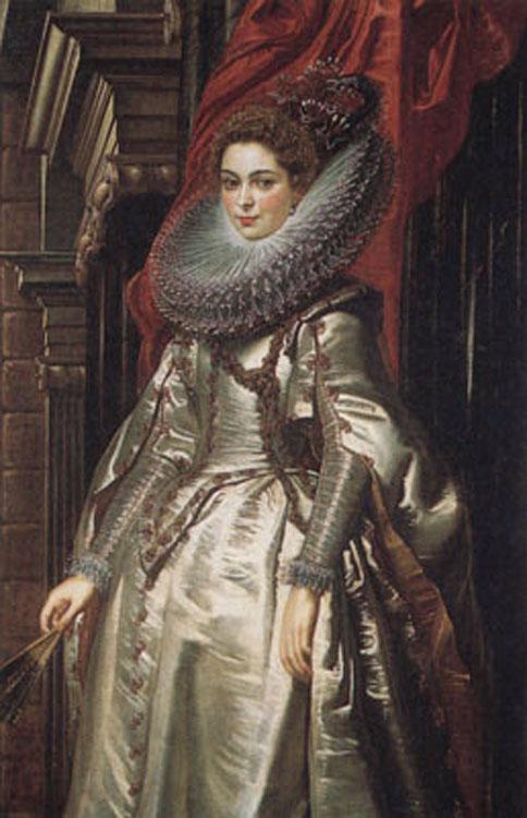 Portrait of the Marchesa Brigide Spinola-Doria, Peter Paul Rubens, 60x40 cm