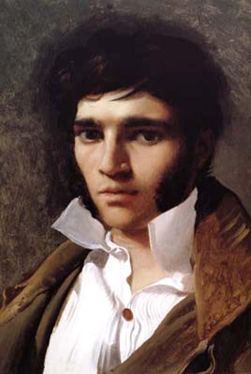 Portrait of the Sculptor Paul Lemoyne,Jean Auguste Dominique Ingres