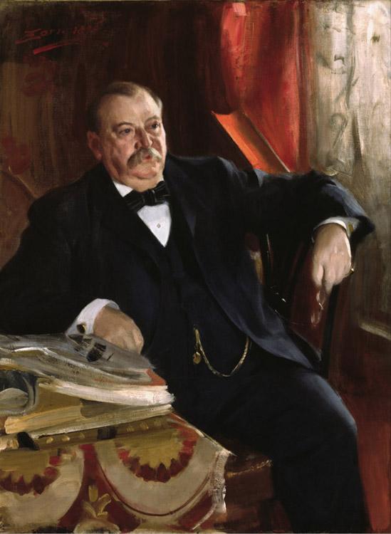 President Grover Cleveland,Anders Zorn,50x40cm