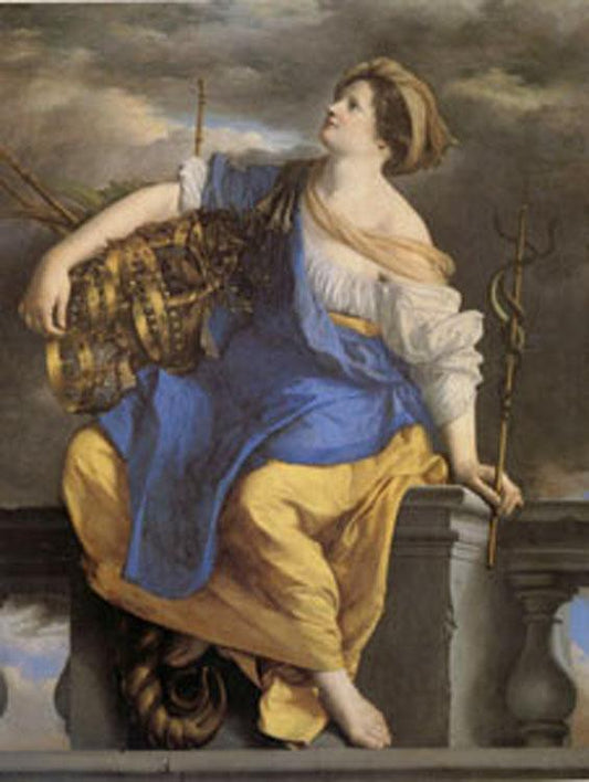 Public Felicity Surmounting Perils,Orazio Gentileschi,50x40cm