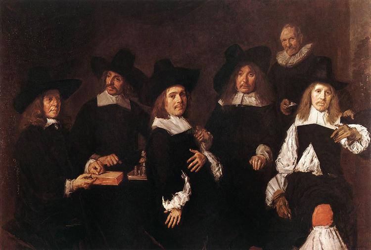 Regents of the Old Men's Almshouse,Frans Hals,60x40cm