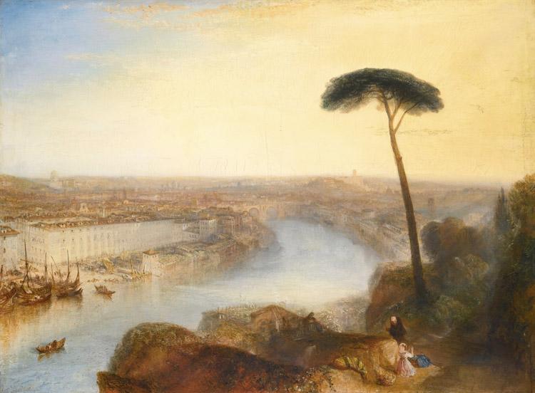 Rome from Mount Aventine,J.M.W. Turner,50x37cm