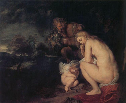 Sbivering Venus,Peter Paul Rubens, 60x50 cm