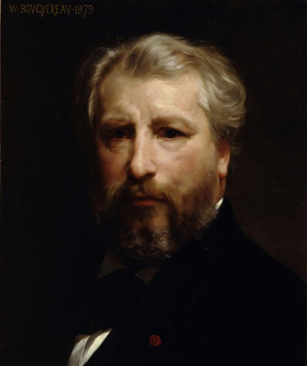 Self-Portrait,Adolphe William Bouguereau,46x38cm
