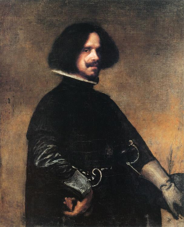 Self-Portrait,Diego Velazquez,50x40cm