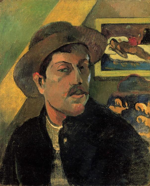 Self-Portrait,Paul Gauguin,46x38cm