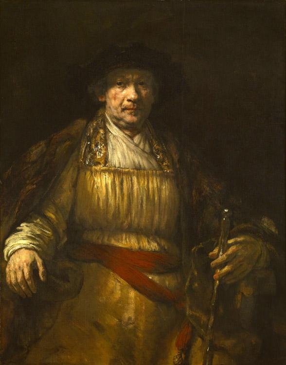 Self-Portrait,REMBRANDT Harmenszoon van Rijn,50x40cm