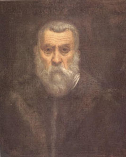 Self Portrait, TINTORETTO, Jacopo,50x40cm