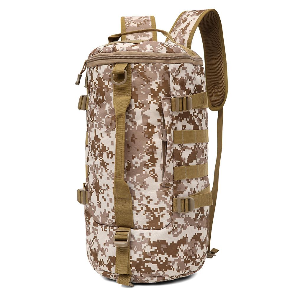Shoulder bag with camouflage color, 43x26x17 cm