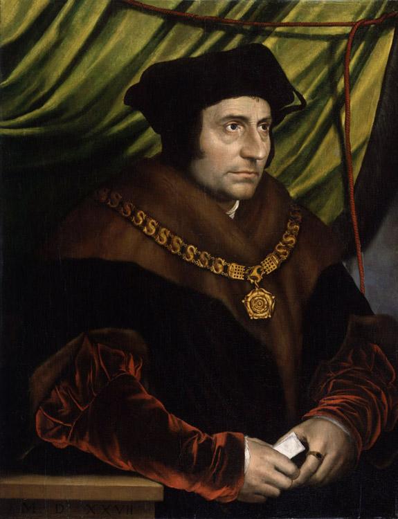 Sir Thomas More,Hans holbein the younger,50x38cm