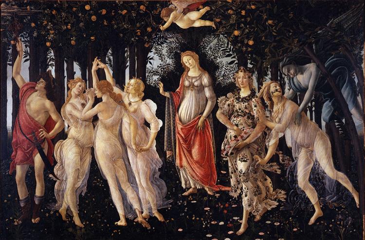 Spring,Sandro Botticelli,60x40cm