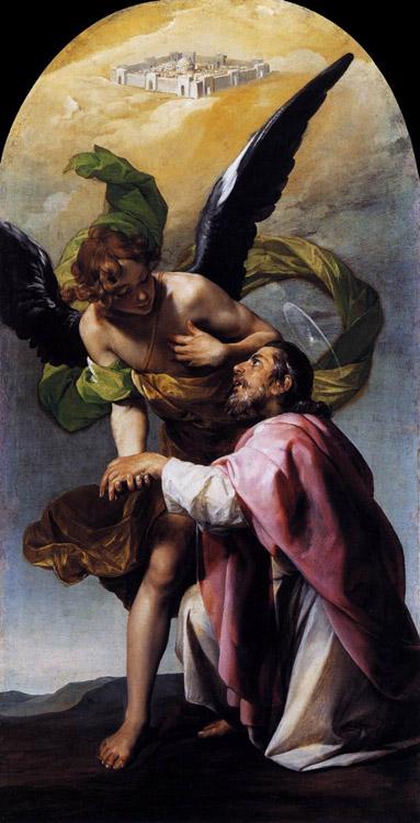 St.Fohn the Evangelist's Vision of the,Alonzo Cano,80x40cm