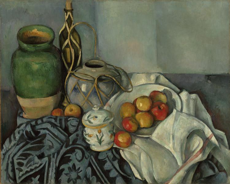 Still Life,Paul Cezanne,50x40cm