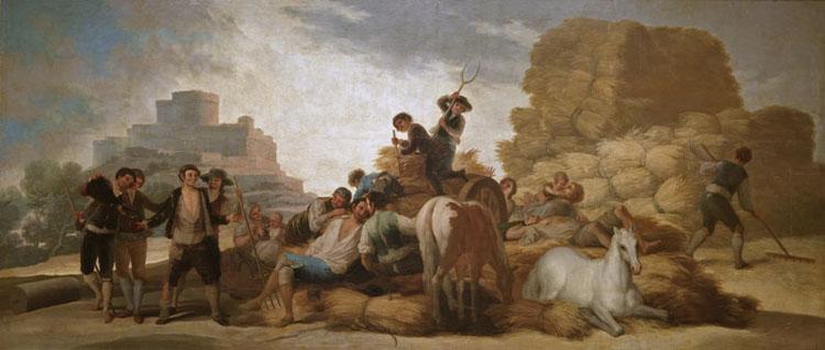 Summer,Francisco Goya,80x34cm