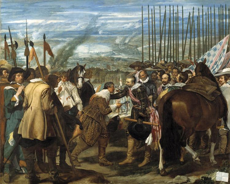 Surrender of Breda,Diego Velazquez,50x40cm