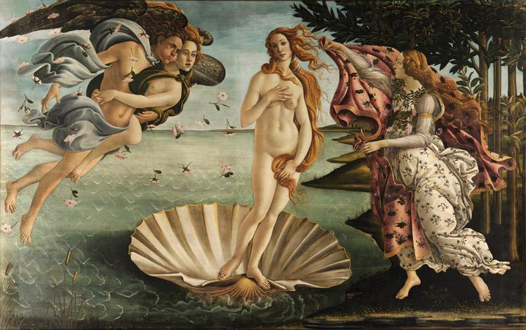 The Birth of Venus,Sandro Botticelli,60x40cm
