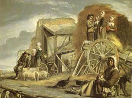 The Cart or the Return from Haymaking,Louis Le Nain,50x40cm