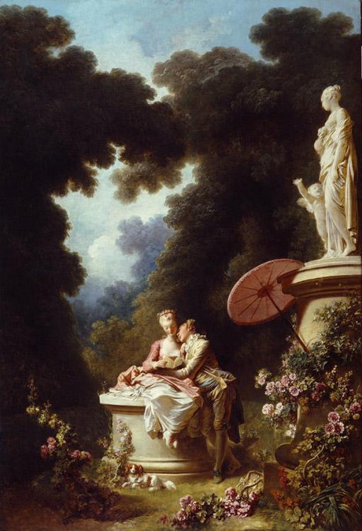 The Confession of Love,Jean Honore Fragonard,60x40cm
