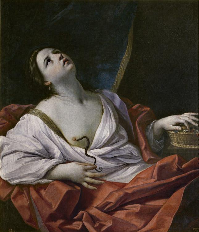 The Death of Cleopatra,Guido Reni,60x50cm
