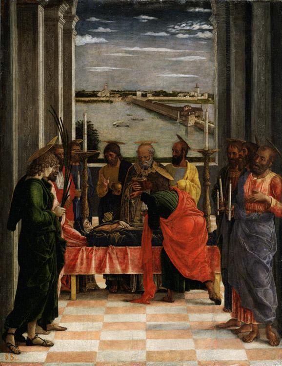 The Death of the Virgin,Andrea Mantegna,54x42cm