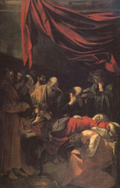 The Death of the Virgin,Caravaggio,60x40cm