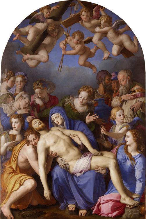 The Deposition from the Cross,Agnolo Bronzino,60x40cm