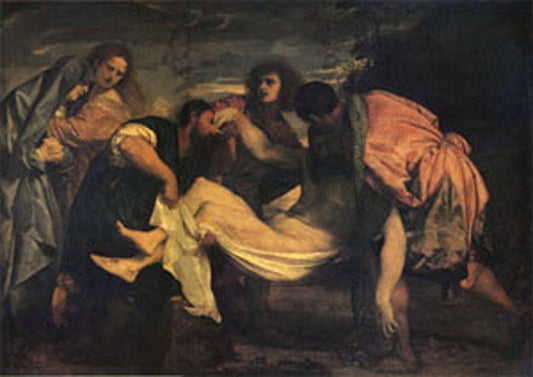 The Entombment, Titian, 60x40 cm