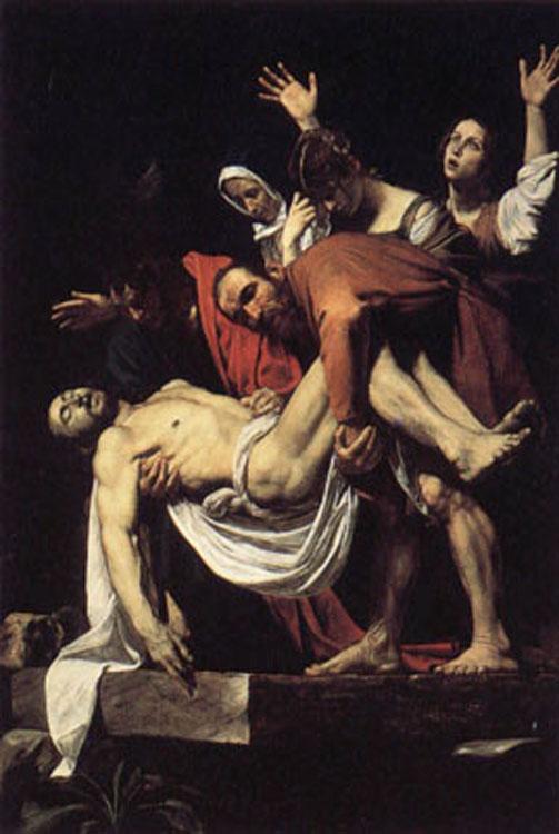 The Entombment of Christ, Michelangelo Merisi da Caravaggio, 60x40 cm