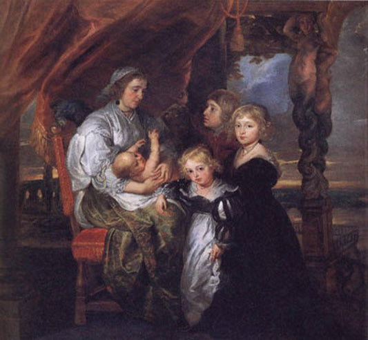 The Family of Sir Balthasar Gerbier, Peter Paul Rubens