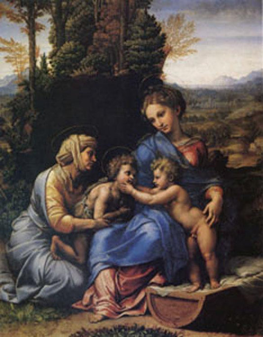 The Holy Family Known as the Little Holy Family, Raphael