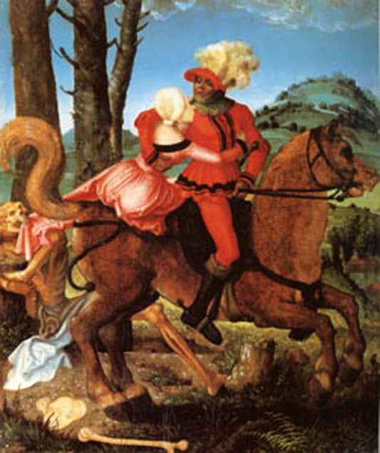 The Knight the Young Girl and Death, Hans Baldung