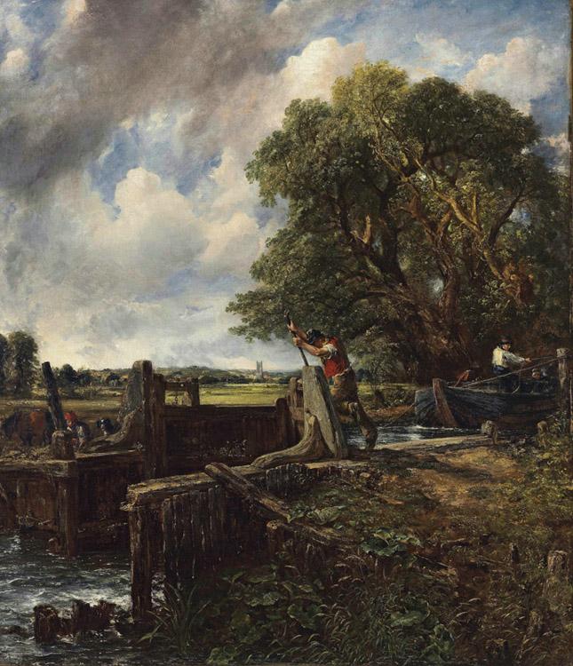 The Lock,John Constable,60x50cm