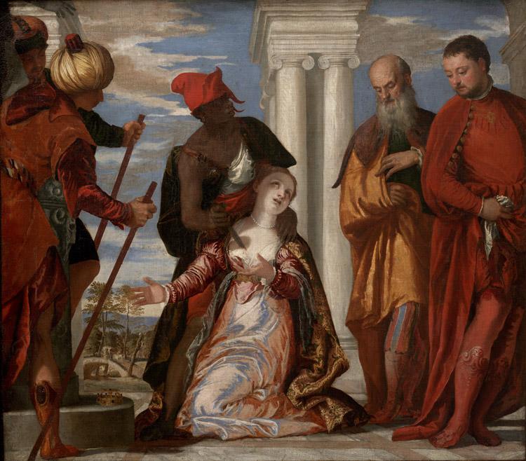 The Martyrdom of St. Justine,Paolo Veronese,60x50cm