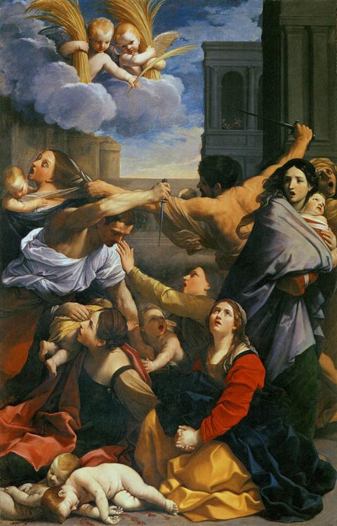 The Massacre of the Innocents,Guido Reni,60x38cm