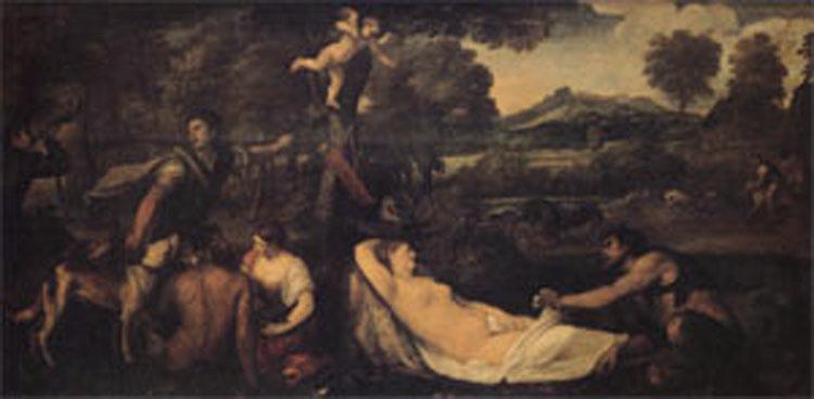 The Pardo Venus, Titian, 80x40 cm