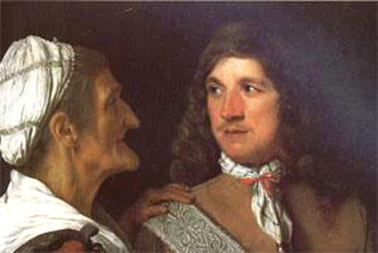 The Young Man and the Procuress,Michael Sweerts,60x40cm