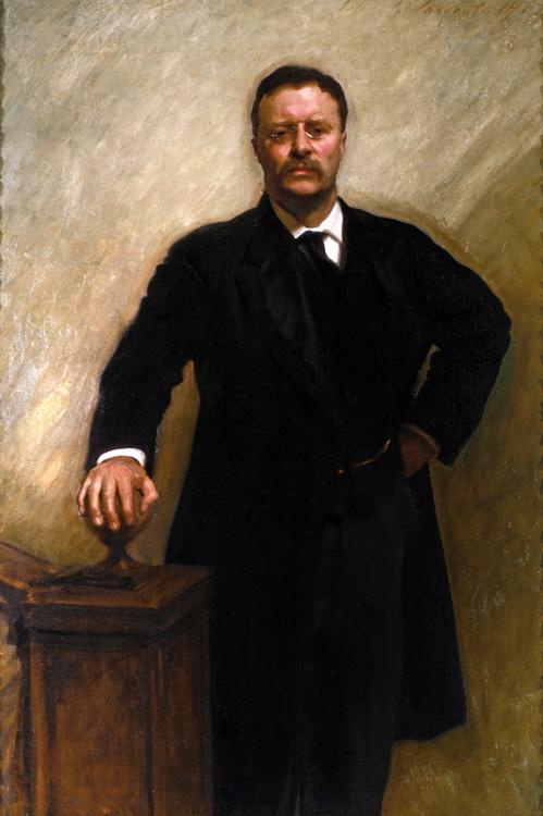 Theodore Roosevelt,John Singer Sargent,60x40cm