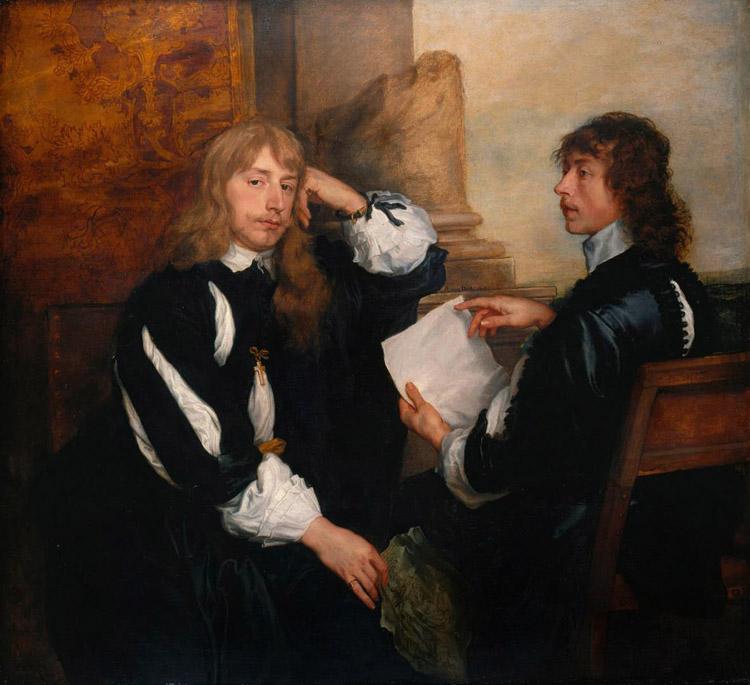 Thomas Killigrew and William,Dyck Anthony van,60x50cm