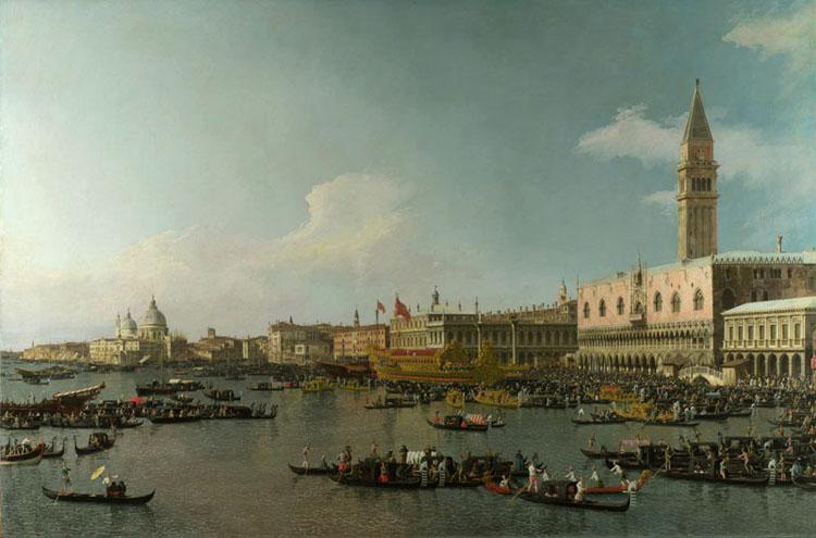Venice:The Basin of San Marco on Ascension Day,Canaletto,60x40cm