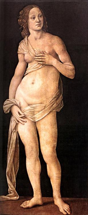 Venus,Lorenzo di Credi,80x40cm