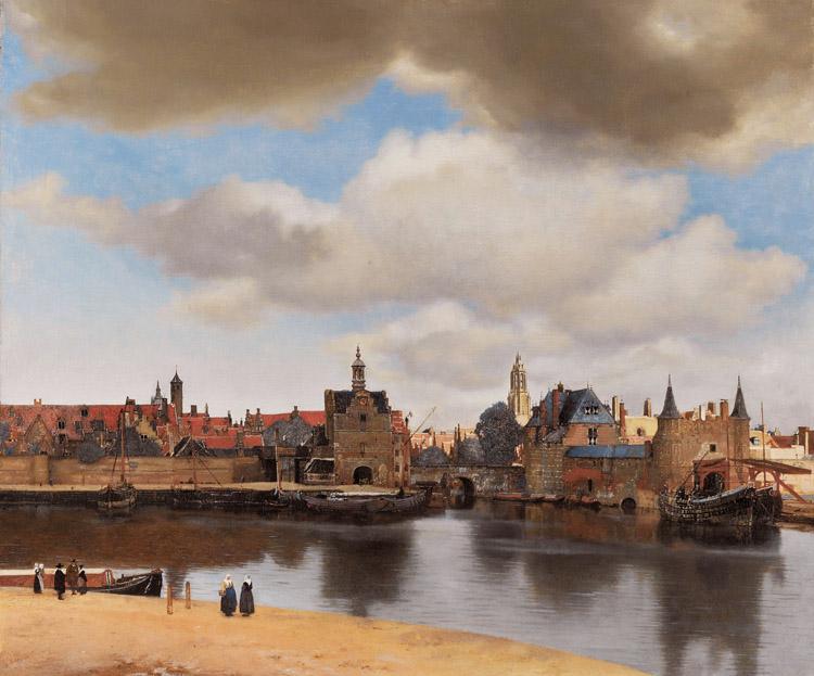 View of Delft,Jan Vermeer,60x50cm