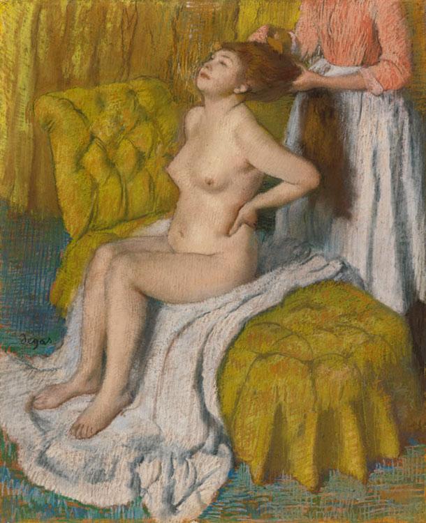 Wash and dress,Edgar Degas,50x40cm