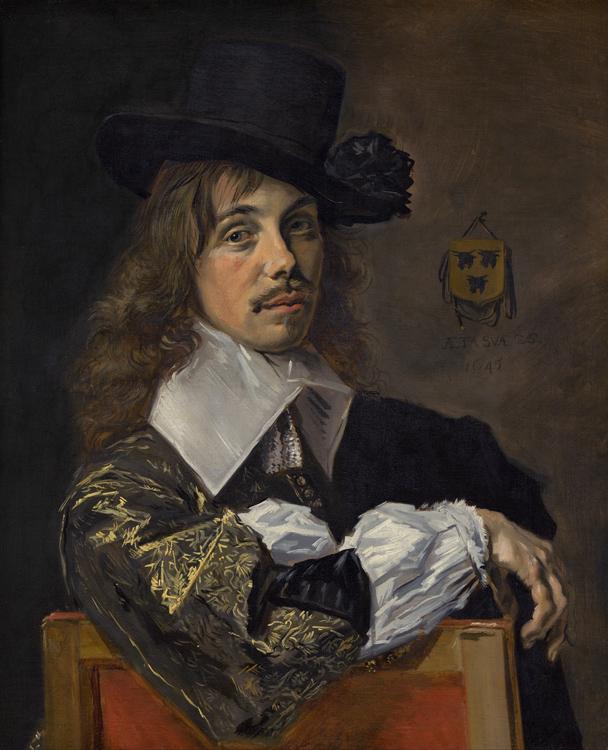 Willem Coenraetsz Coymans,Frans Hals,76.8x63.5cm