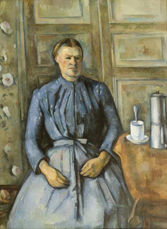 Woman with Coffee Pot,Paul Cezanne,60x40cm