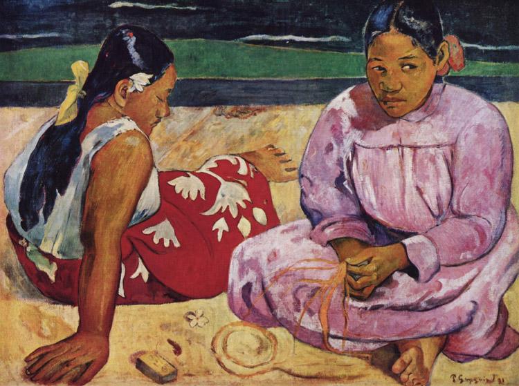 Women of Tahiti,Paul Cezanne,50x40cm